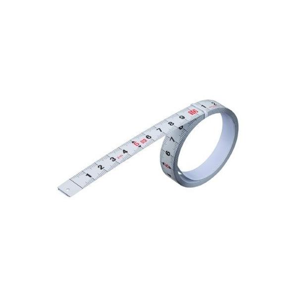 他サイト： 新潟精機 貼れるメジャー快段目盛 白 全長2060mm×全幅13mm×厚さ0.3mm(テープ含) PM-1320KDの商品画像