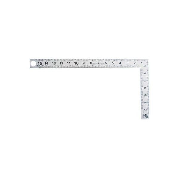 他サイト： 新潟精機 カーペンターミニ快段目盛 シルバー 全長83mm×全幅162mm×厚さ1.2mm CM-15KDの商品画像