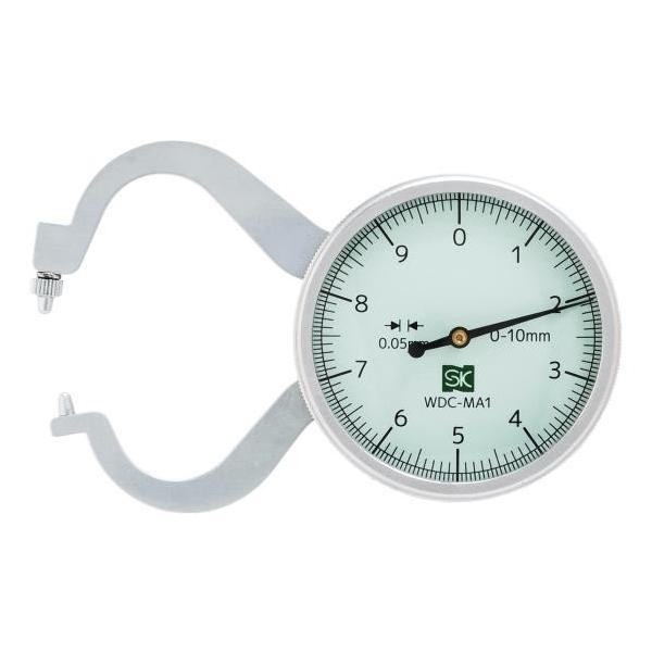 ●特長 ・精度保証のため、検査時の数値を記した検査表付です。  ・小型部品、管などの厚みをワンタッチで迅速に測定できます。  ・携帯用に便利なコンパクトサイズです。  ・測定子先端が丸いので、曲面の測定に便利です。   ●用途 ・外径測定用...