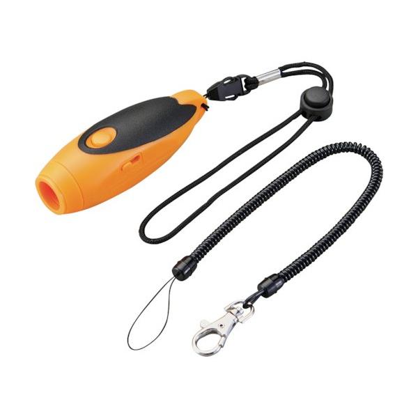 軽量・コンパクトなので携帯に便利です。 口を使わないため衛生的です。 本体の切り替えスイッチで3種類の合図音の変更ができます。 ボタンを押している間は合図音を鳴らし続けることができます。 用途 情報伝達ツールに。 騒音の中や遠くの人への合図...