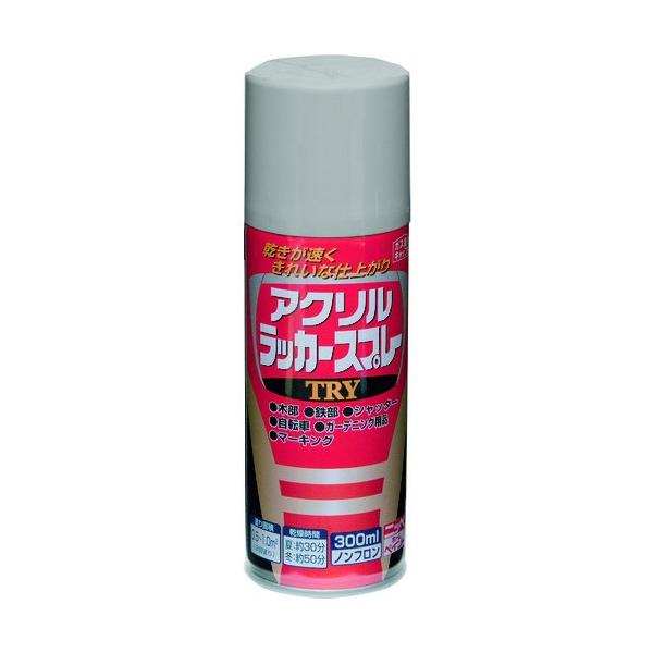 他サイト： ニッペホーム アクリルラッカースプレーTRY グレー 300ml 03の商品画像