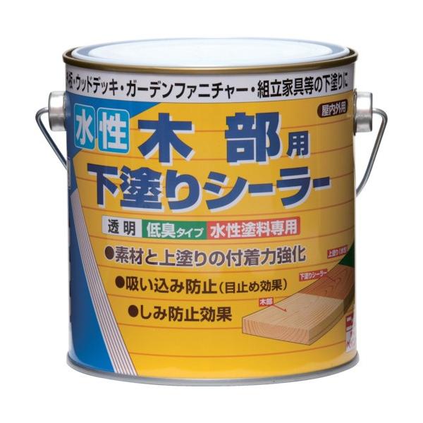他サイト： ニッペホーム 水性木部用下塗りシーラー 透明 0.7L プライマー 塗料 下塗りの商品画像