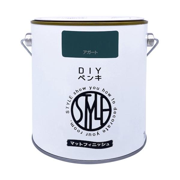 他サイト： ニッペホーム DIYペンキ マットフィシュ アガート 1kg 4976124887383 1点の商品画像