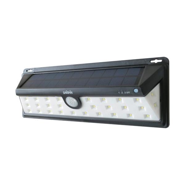 他サイト： 大進 広角ソーラーウォールライトワイド DLS-NWL003 1点の商品画像