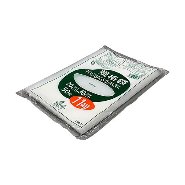 他サイト： オルディ ポリバック規格袋 厚み0.08mm L08-11 50枚の商品画像