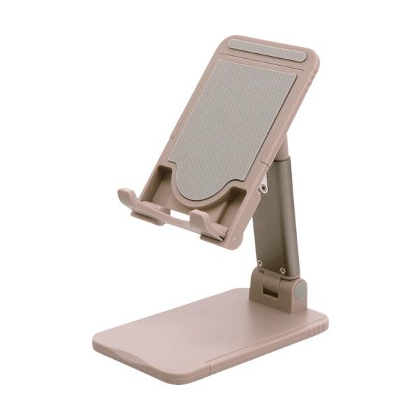 他サイト： オウルテック タブレット13インチまでサイズに合わせて調節可能 スライド可動式スタンド コンパクトに折りたためる MOT-SPSTD05-GYの商品画像