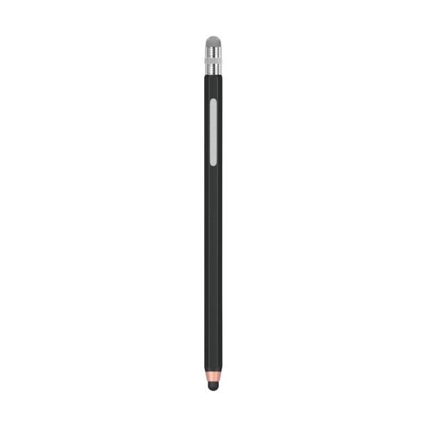 オウルテック 握りやすいエンピツ型タッチペン ロングタイプ OWL-TPSE08シリーズ OWL-TPSE08-BK 1点