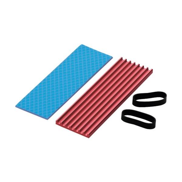 他サイト： オウルテック M.2 SSD用アルミヒートシンクセット EXTREME COOL M2 OWL-SSDHS03PSの商品画像