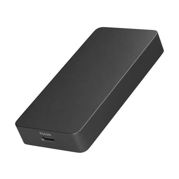 他サイト： オウルテック AC充電器PD65W薄型C×1ブラック OEC-APD65SC1-BKの商品画像