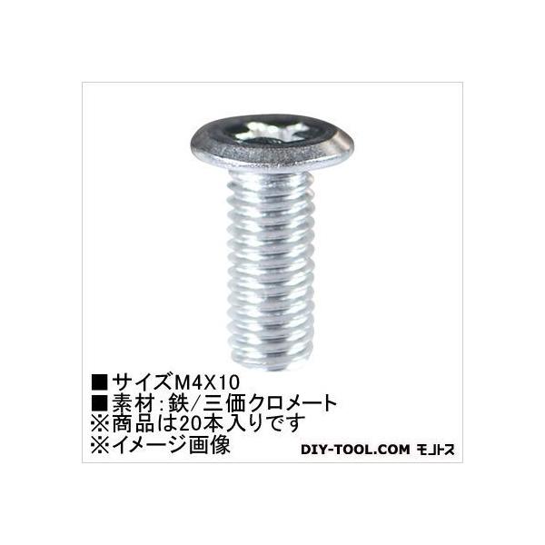 他サイト： 大里 超極低頭小ねじ(ステン)  M4×10 61-561 20 本の商品画像