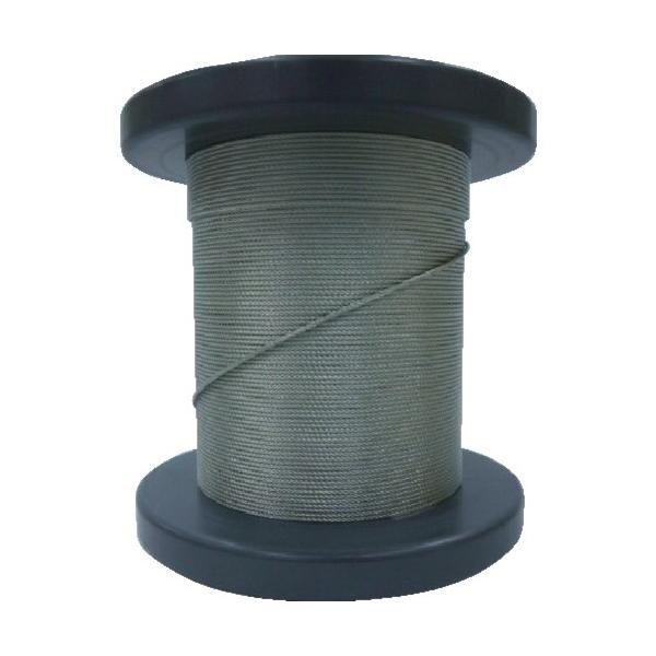 大阪コートロープ Ｏ．Ｃ．ＲＳＵＳワイヤロープ１．００ｍｍ７×７５０ｍ巻コート無 100 x 100 x 100 mm SB-100-50M