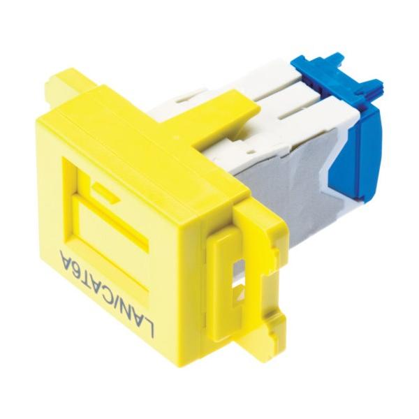 他サイト： パンドウイット カテゴリ６ＡＪＩＳプレート用ジャックキット黄 JAOSSP6ATGYLの商品画像