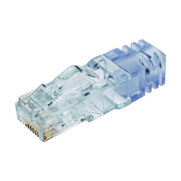 パンドウイット モジュラープラグ LANコネクタ カテゴリ6A(100個入) 透明 SP6X88-C 100個