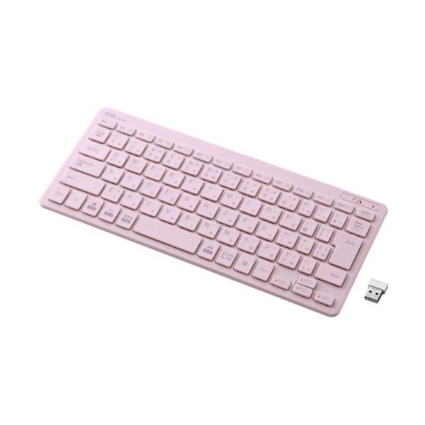 他サイト： プラス 428855)薄ミニワイヤレスキーボード TW-KB002PKの商品画像
