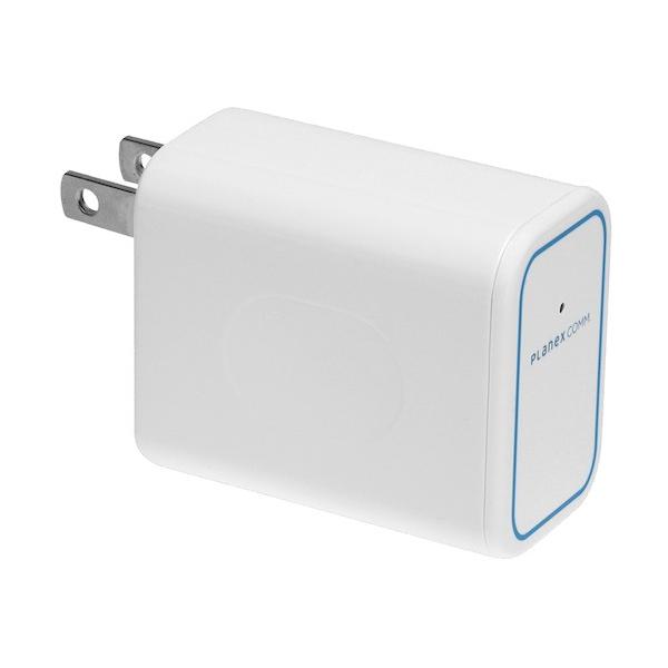 他サイト： プラネックスコミュニケーションズ ホテルルーター(トラベルルーター)ちびファイ MZK-DP300N 1点の商品画像