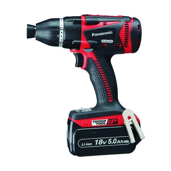他サイト： パナソニック デュアル 充電マルチインパクトドライバー 18V5.0Ahセット品 赤 L198xW61xH242mm EZ75A9LJ2G-R 1個の商品画像