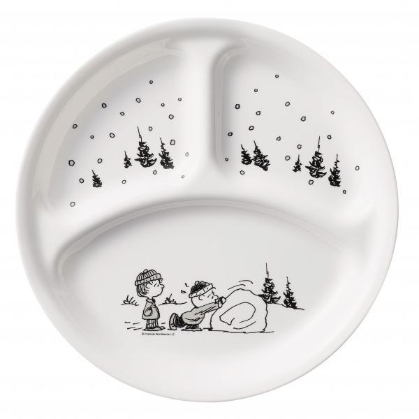 コレール スヌーピーモノトーン ランチ皿大