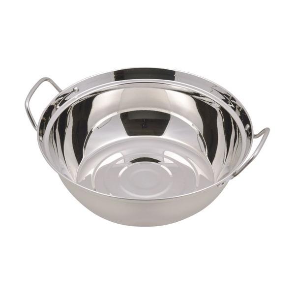 他サイト： パール金属 NEWだんらん IH対応ステンレス製もつ鍋両手鍋 24cm 305×265×110mm HB-1757 1個の商品画像