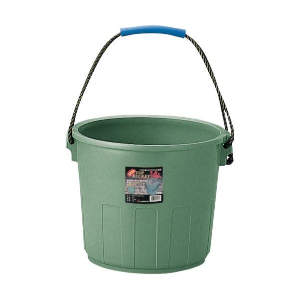 ■特徴 丈夫で持ちやすいです。  ■仕様 底部：平底  ■材質 ポリエチレン（PE） ●色:グリーン ●外径(mm):327 ●高さ(mm):257 ●容量(L):14 ●タイプ:平底  ●底部:平底   【サイズ】 14L 【カラー】 グ...