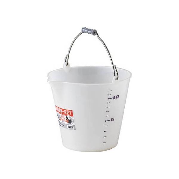 ■特徴 軽量、丈夫で持ちやすく、かくはんしやすいです。 容量目盛付きです。  ■仕様 底部：平底  ■材質 ポリエチレン（PE）とエチレン酢酸ビニルコポリマー（EVA）のブレンド ●色:ナチュラル ●外径(mm):320 ●高さ(mm):2...