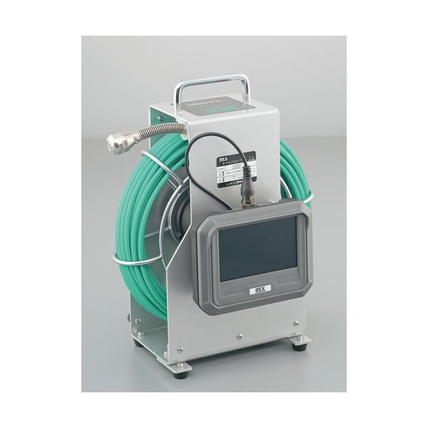 ■特長 管内カメラ業界最高クラスの200万画素 タッチパネル5インチ大型モニタ採用 縦置き、横置きどちらにも対応可能 距離表示機能搭載 3〜4cm刻みの間隔で表示 リチウムイオン電池内蔵 2.5時間充電で3.5時間の使用が可能 持ち運びに安...