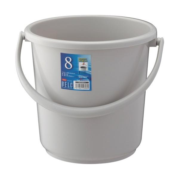 ■特徴 丸い持ち手が手に優しいバケツです。  ■用途 手の負担を軽減するバケツをお求めの方に。   【入数】 1点 GBEC184