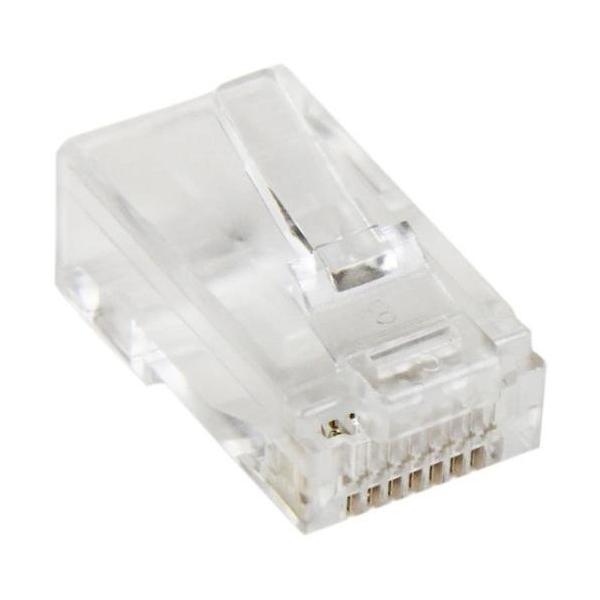 ※法人専用品※STARTECH.COM RJ45モジュラープラグ/カテゴリ5e対応/ 自作用LANケーブルコネクター CRJ4550PK 50個