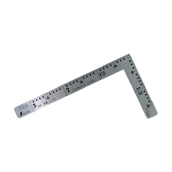 他サイト： シンワ測定 超小型曲尺 三寸法師 尺相当目盛付(さしがね) 3/33m 12102 1点の商品画像