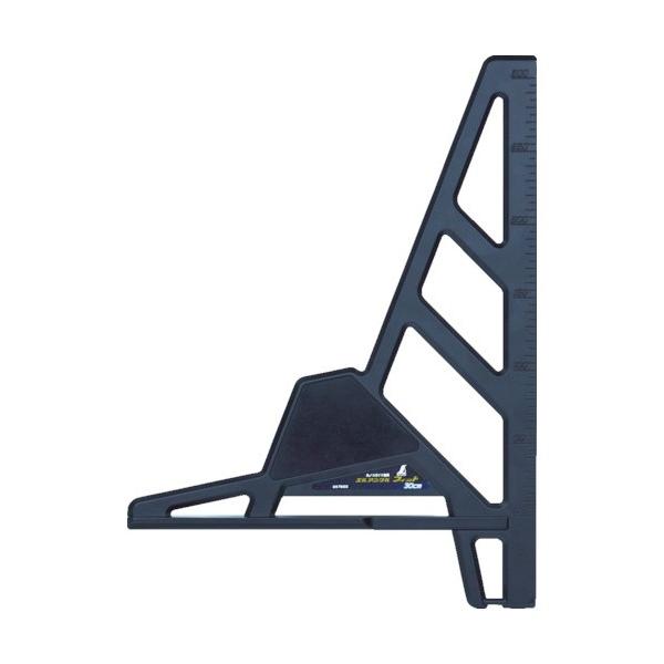 他サイト： シンワ測定 丸ノコガイド定規エルアングルフィット ブラック 30cm 78052の商品画像