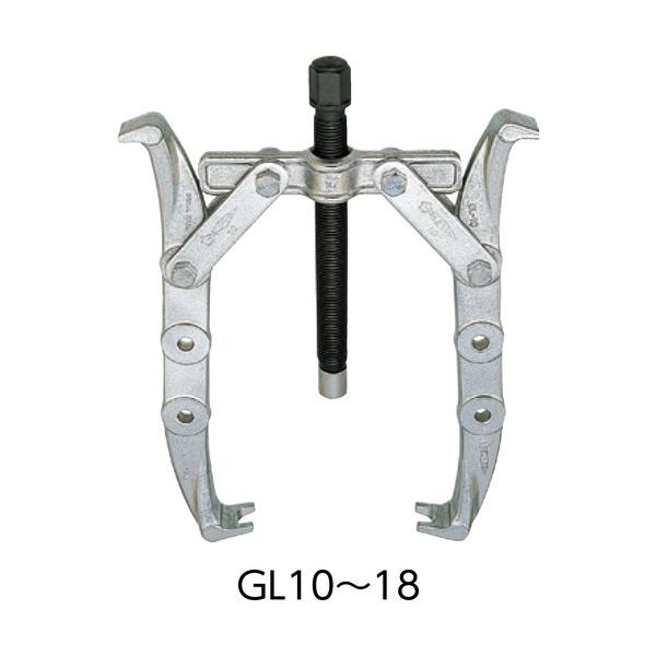 スーパーツール ギヤープーラGL型 プロ用強化型 GL-10 1台
