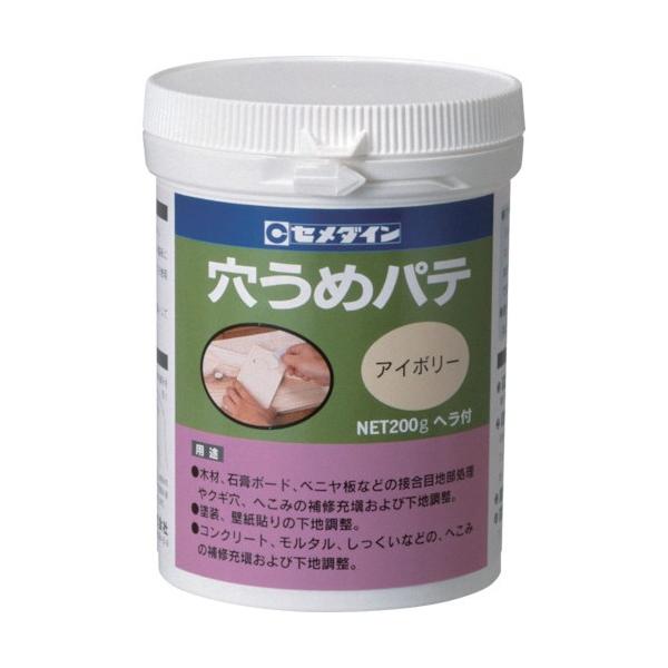 他サイト： セメダイン 穴うめパテ アイボリー 200g HJ-007の商品画像