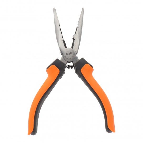 錆びにくい！ 呼寸 150mm サビに強いステンレス 開閉がラクなバネ付 スマートな先端は細かい作業に最適 ビニールコードの剥離や端子の圧着に アウトレジャー・フィッシングにも最適 切断能力:鉄線1.0mm   【サイズ】 150mm 【入...