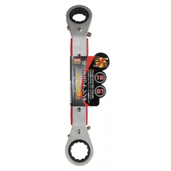 三共コーポレーション trad 板ラチェットレンチS型 19×21mm TSI-1921 1点