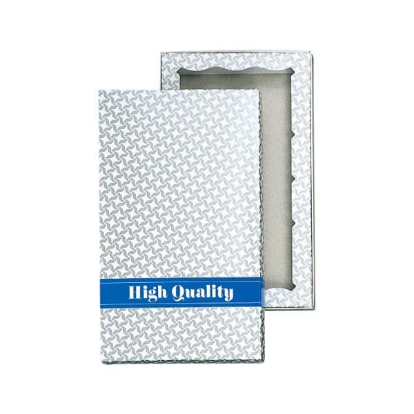 シモジマ HEIKO 洋品箱 H-2(タオル2本用)チドリ銀 50枚 155×265×22mm 006804400 50枚