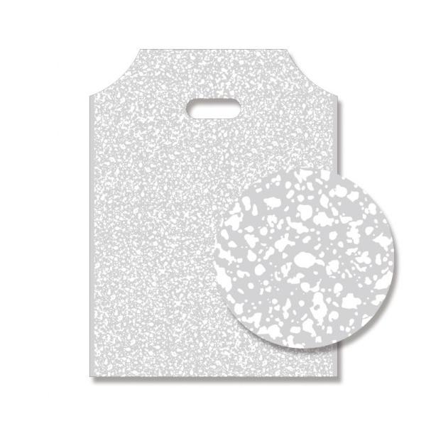 生物由来の有機資源を原料としたバイオマス成分を25％含んだ手抜きタイプのポリ袋です。 水しぶきが飛び散ったような地模様のデザイン。 バイオマスマーク取得済みで、「プラスチック製買物袋有料化制度」の対象外とすることが可能です。 主原料のサトウ...