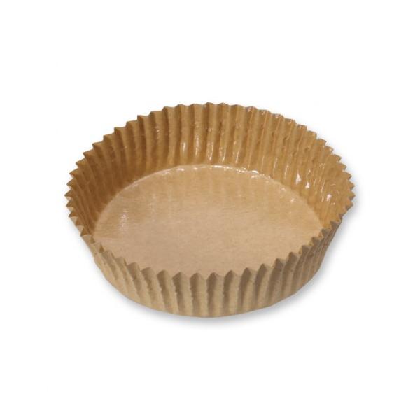 クラフト紙にPETフィルムを貼り合わせた材質で焼成時の焼型が必要ありません。 使用後は可燃ゴミとしての廃棄が可能で、環境に優しい材質です。 耐熱性があり、主に菓子パン、惣菜パン、ペストリー系、焼き菓子の焼成に適しています。 耐熱温度:約17...