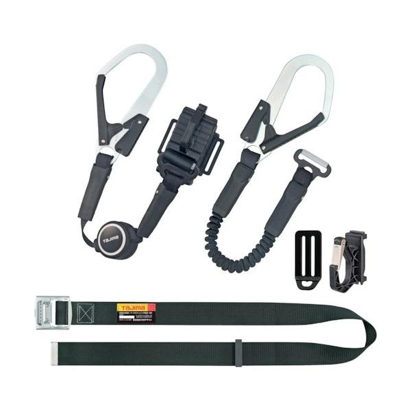 TJMデザイン 胴ベルト用ER150縦型L1ダブルスチールベルトLセット L B1SLER-TL1WBK