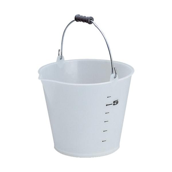 ■特徴 衝撃に強く、壊れにくい丈夫なバケツです。 便利な容量メモリ付です。  ■用途 バケツ・計量用として。  ■材質 本体:ポリエチレン・EVA 柄:ステンレス グリップ:ポリプロピレン（PP） ●容量(L):8 ●外径(mm):280 ...