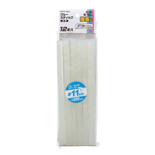 他サイト： 高儀 グルースティック φ11×200mm 12本組 H255×W70×D22(mm) 1本の商品画像