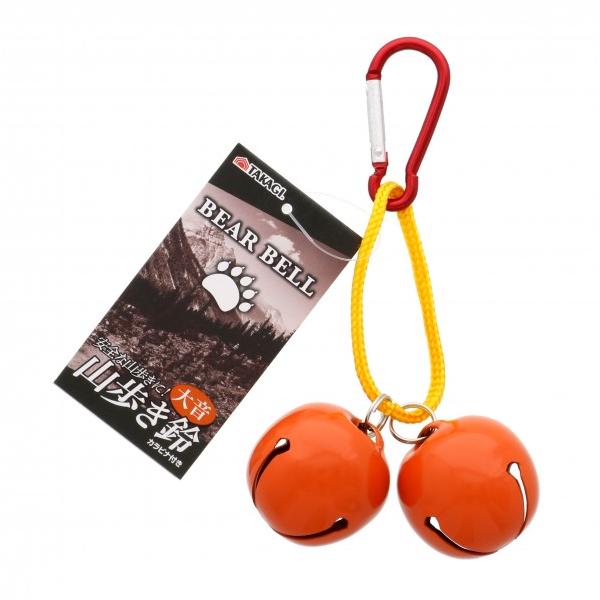 安全な山歩きに(仕様)材質:すず/鉄(焼付塗装) カラビナ/アルミ合金  【入数】 1個