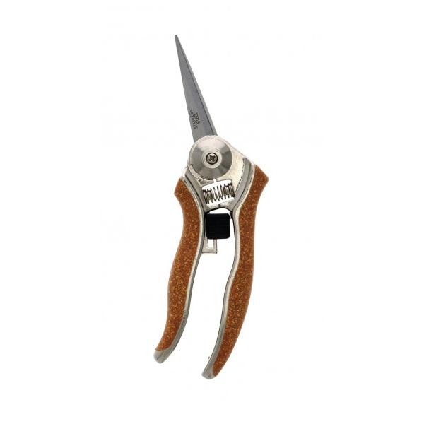 他サイト： TAKAGIコルク柄コンパクトステンレス芽切鋏170mmの商品画像