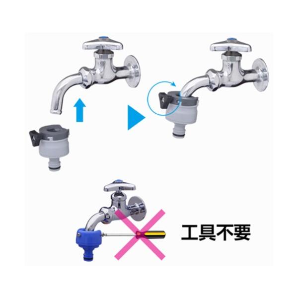 商品画像はイメージ画像です。実際とは異なる場合がございます。 ダブルリール搭載で、蛇口側のホースも巻き取り全部収納できます。 タカギ製ホースリール史上「最小/最軽量」です。 (社内比較) ラクロック蛇口搭載で工具不要で蛇口に取り付け出来ます...