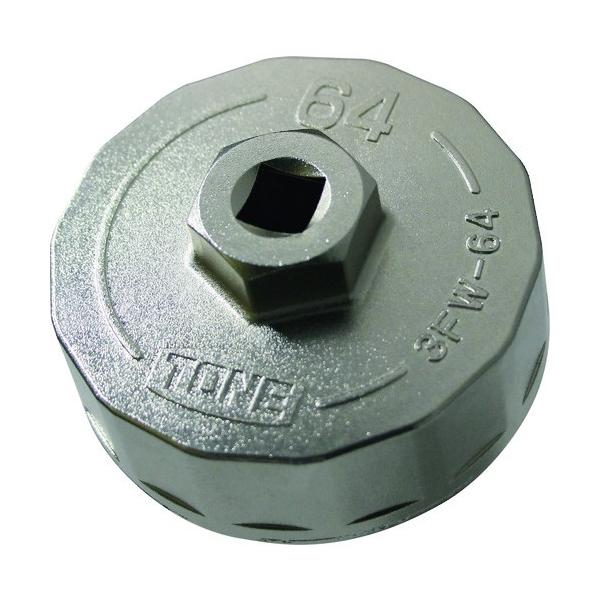 トネ オイルフィルターレンチ 14角 72mm 3FW-64 1本