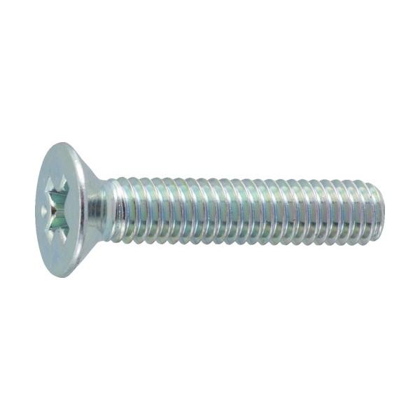 他サイト： トラスコ 皿頭小ネジ三価白サイズＭ３Ｘ４０５８本入 137 x 73 x 29 mm B702-0340 (M3X40 58イリ)の商品画像