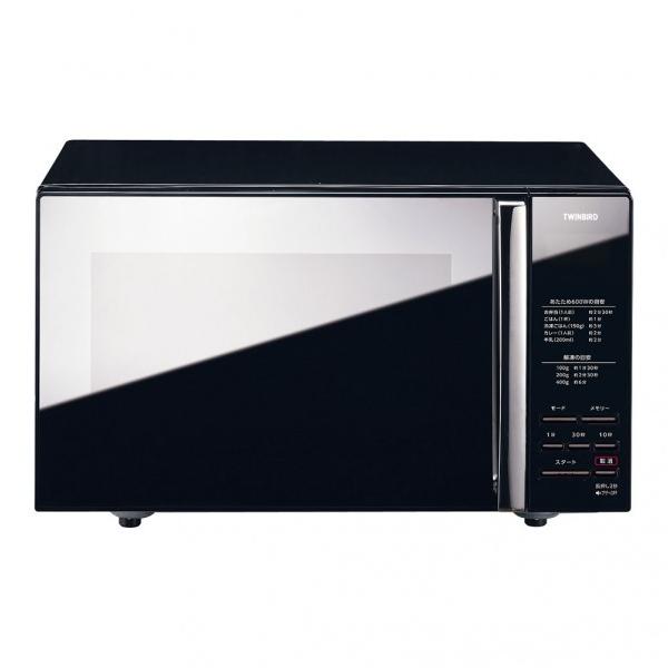 ツインバード工業　ミラーガラスフラット電子レンジ 楽天市場】【公式】オーブンレンジ 18L ミラーガラス フラット DR