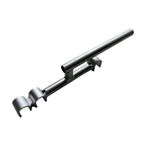 ■特徴 オプションロックバーを使用することで少ない人数で吊り金具を配置できます  ■用途 吊り金具のセット作業に。  ■仕様 スチール製   【入数】 1点 TBHGLB