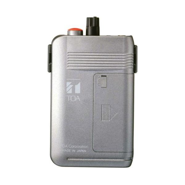 【新品】TOA 携帯型受信機 2チャンネル WT-1101-C11C13 TOA WT-1101-C11C13 ワイヤレスガイド携帯型受信機 2ch切換式