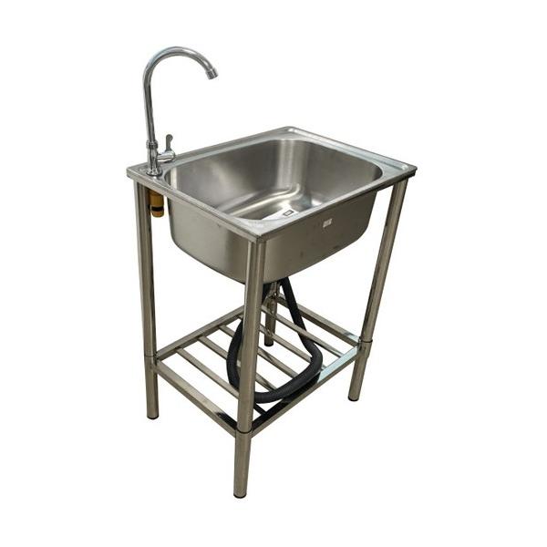 ※法人専用品※APET 蛇口付ステンレス流し台60 TAN-3026 1台
