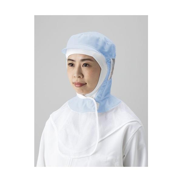 ■特徴 ●食品工場、クリーンルームをターゲットとした吸汗・速乾と軽量感のある快適清涼素材を使用した着用快適仕様のクリーンフードです。 ●ツバ芯には工業用洗濯にも耐えられる素材を採用しています。また、耳メッシュには髪の毛が出にくい細かなメッシ...