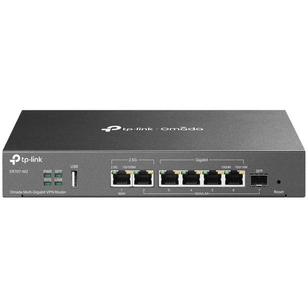 ティーピーリンクジャパン Omada マルチギガビットVPNルーター 35×226×131mm ER707-M2(UN) 1点